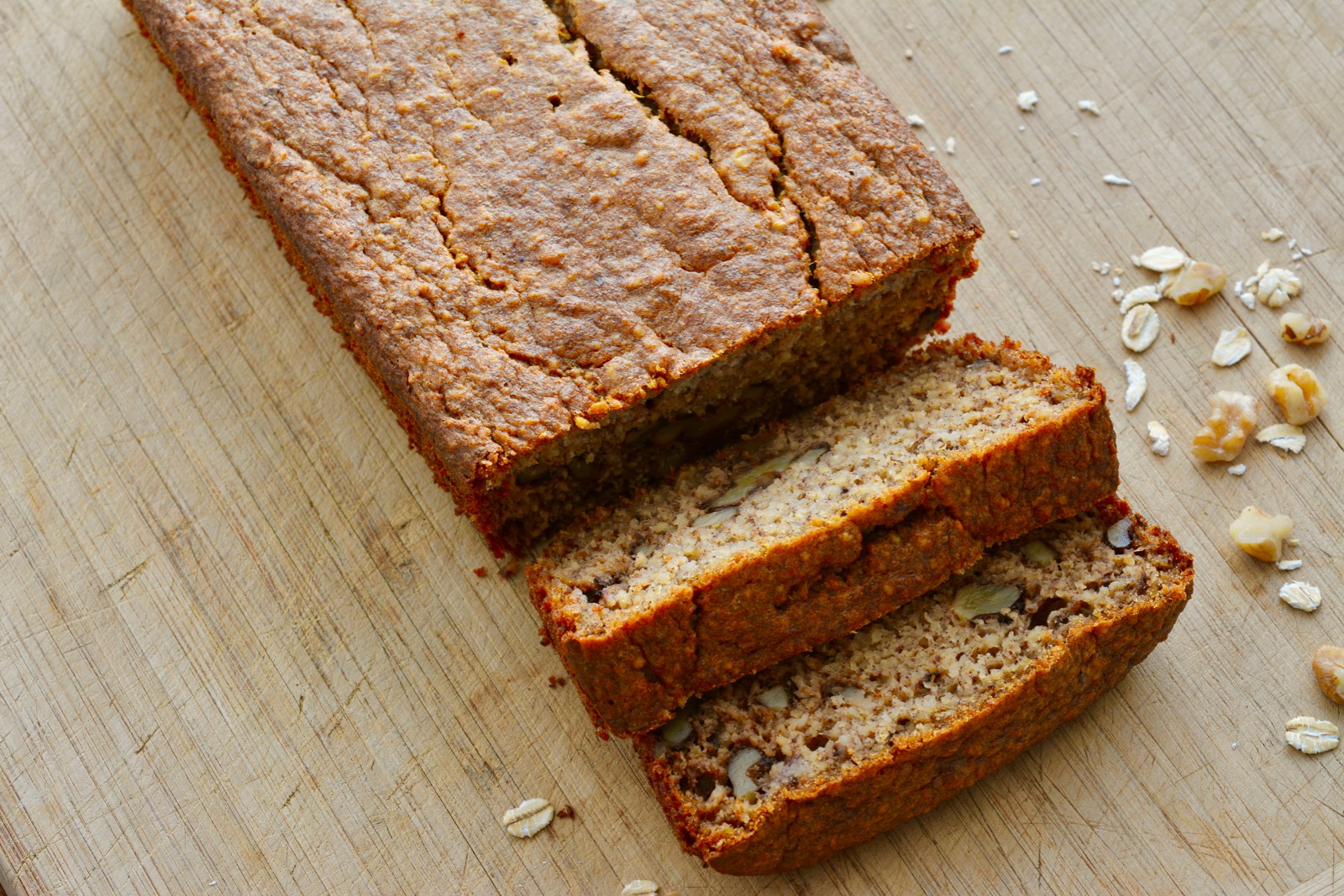 Gluten Free Banana Bread With Oat Flour The Cake Boutique